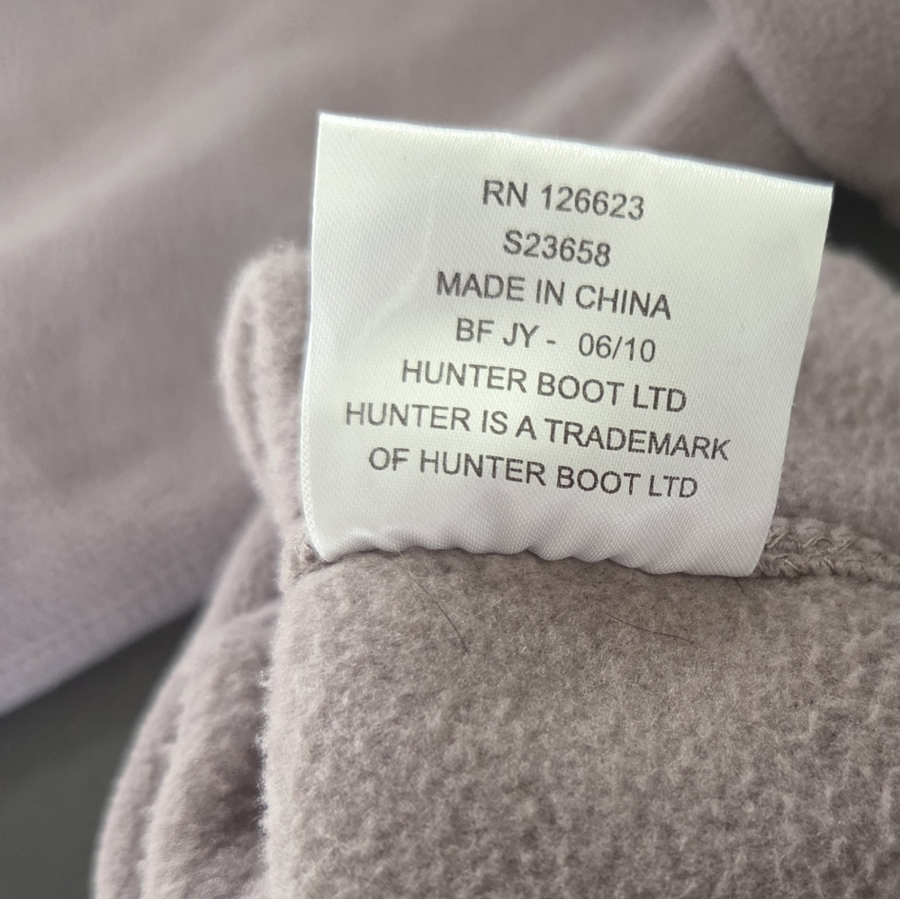 Hunter Original Tall Fleece Giving Welly Warmers Boot Socks - Picture 3 of 7